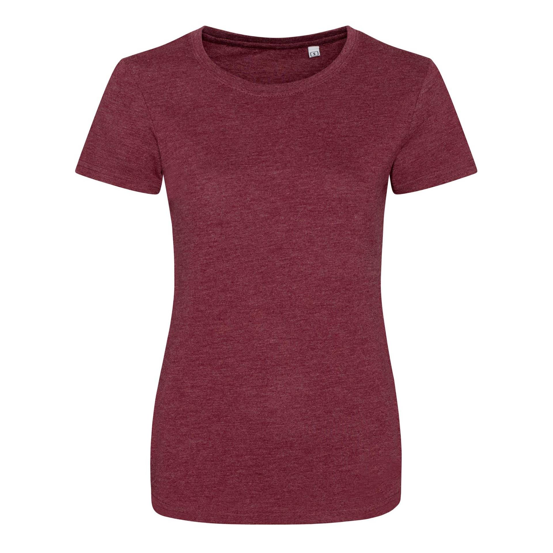 Triblend Tshirt Girlie Damen Weinrot XS von AWDis