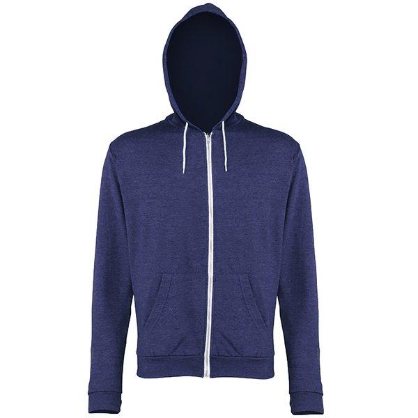 Heather Hoodys Kapuzenjacke Herren Marine XS von AWDis