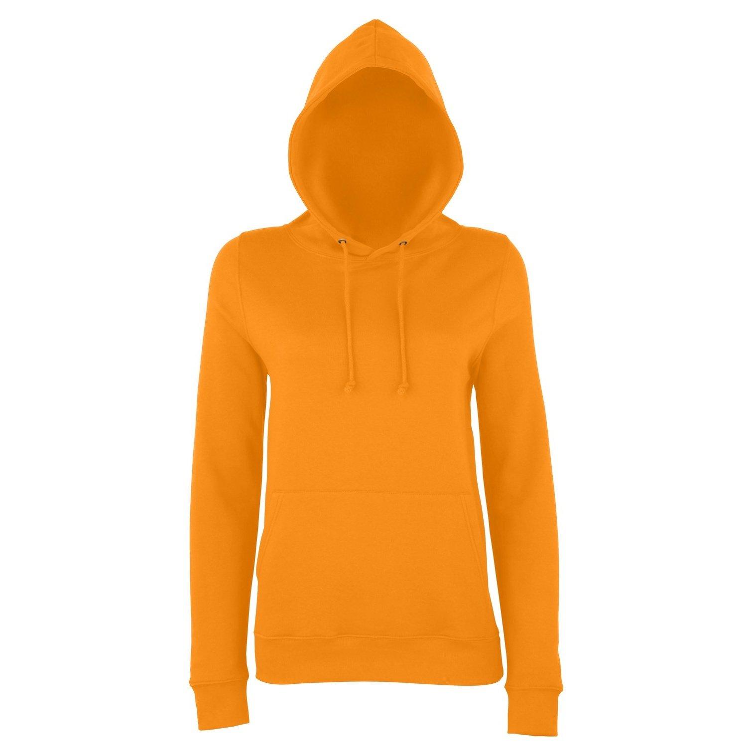 Just Hoods Kapuzenpullover Hoodie Damen Orange XS von AWDis