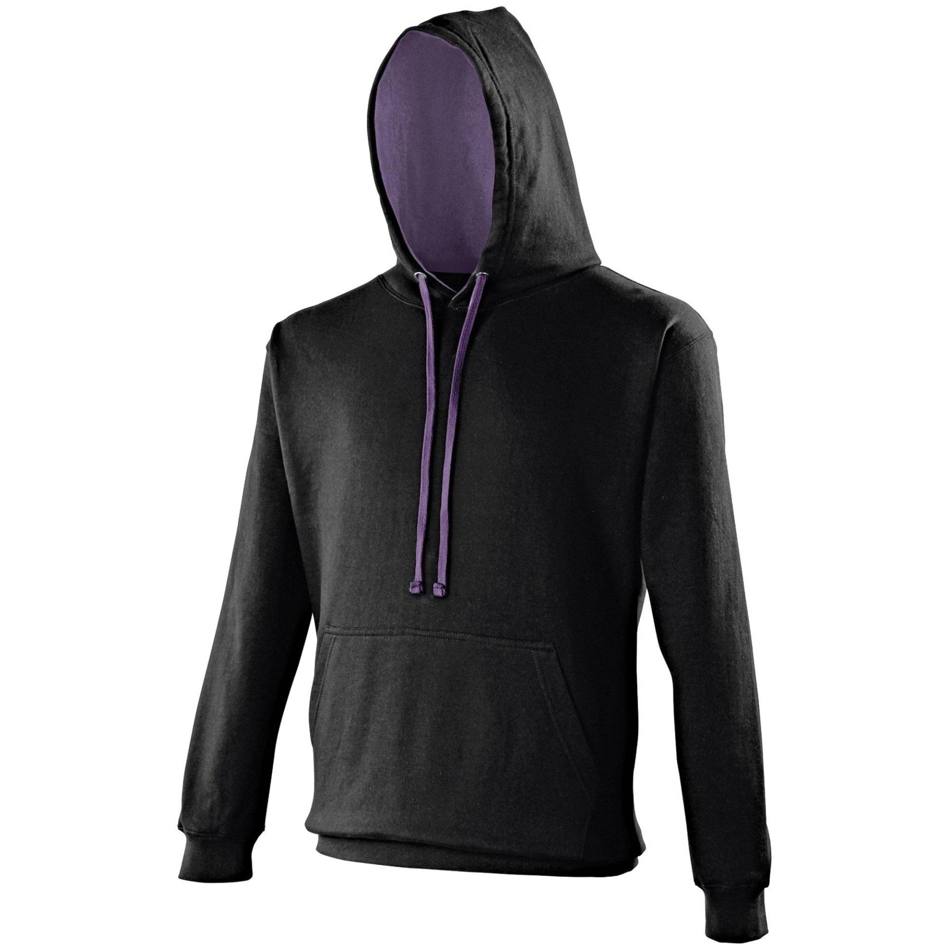 Kapuzenpullover Damen Schwarz XS von AWDis