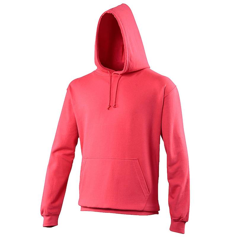 Kapuzenpullover College Damen Dunkelrosa XXL von AWDis