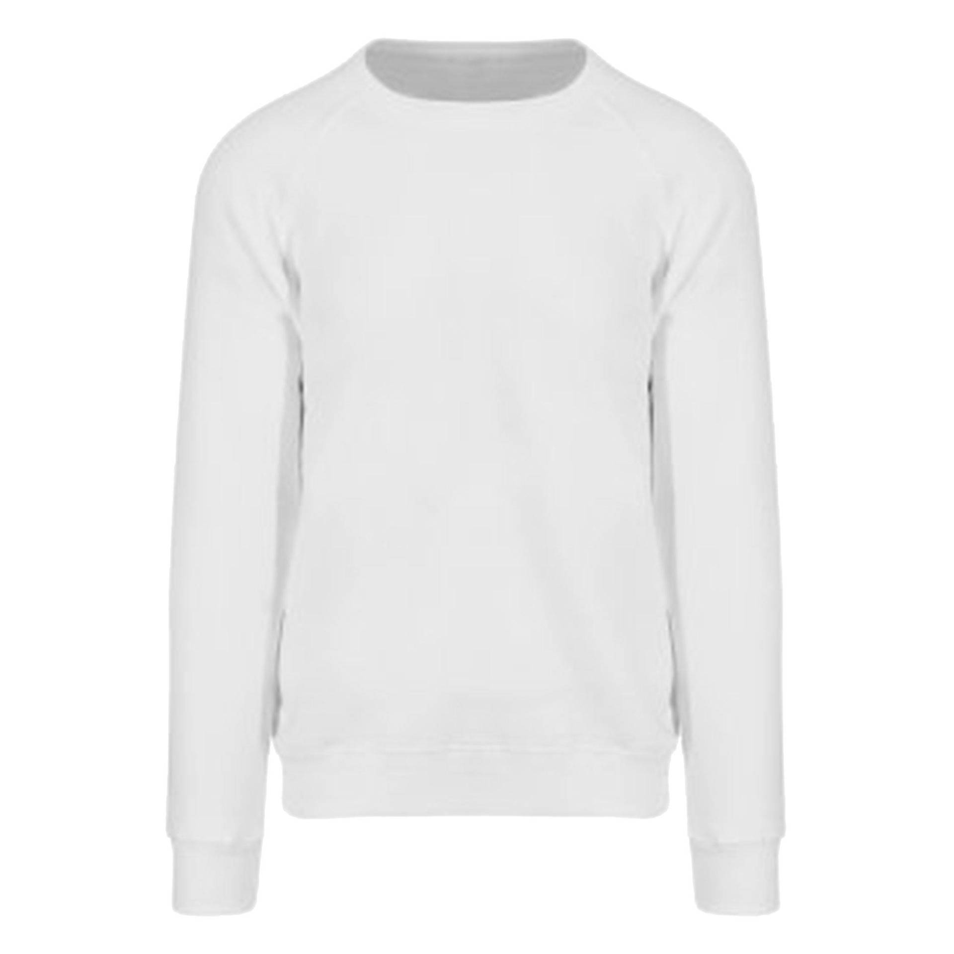 Nur Hauben Graduate-schwergewichts-sweatshirt Herren Weiss XXL von AWDis