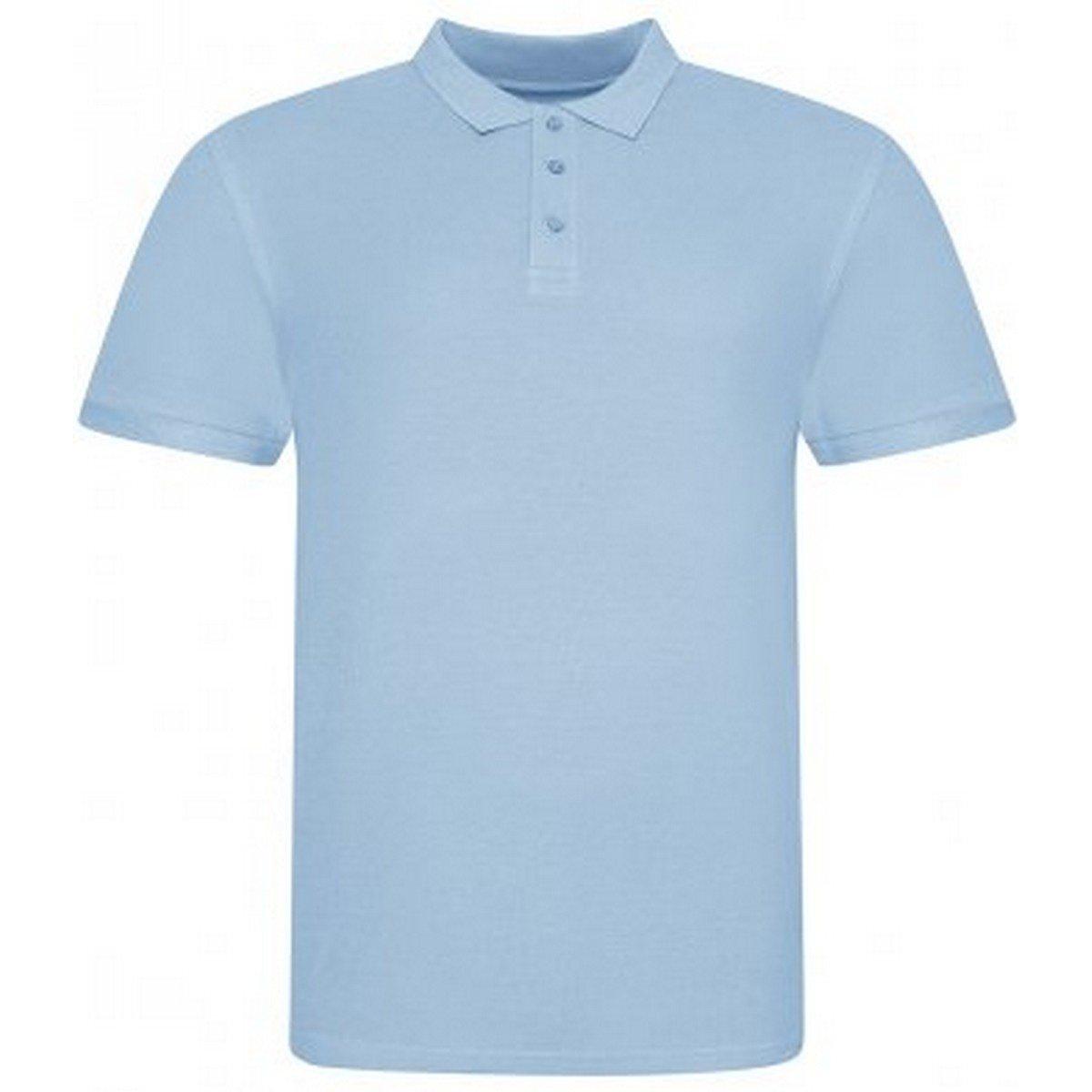 Polo Shirt Pique Herren Himmelblau 3XL von AWDis