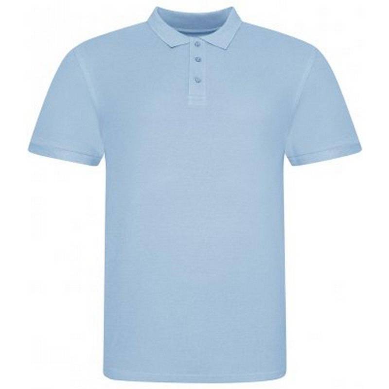 Polo Shirt Pique Herren Himmelblau XL von AWDis