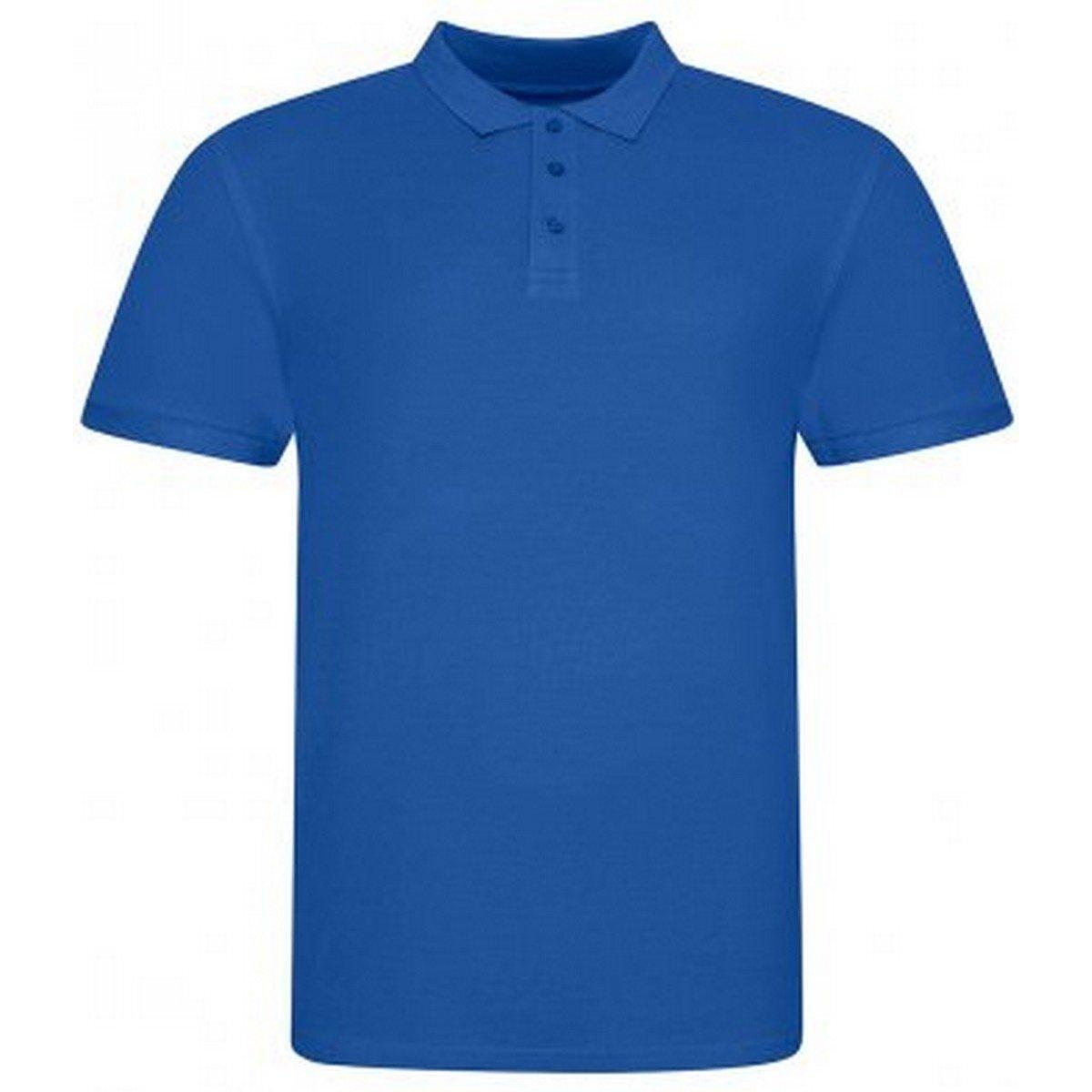 Polo Shirt Pique Herren Königsblau XL von AWDis