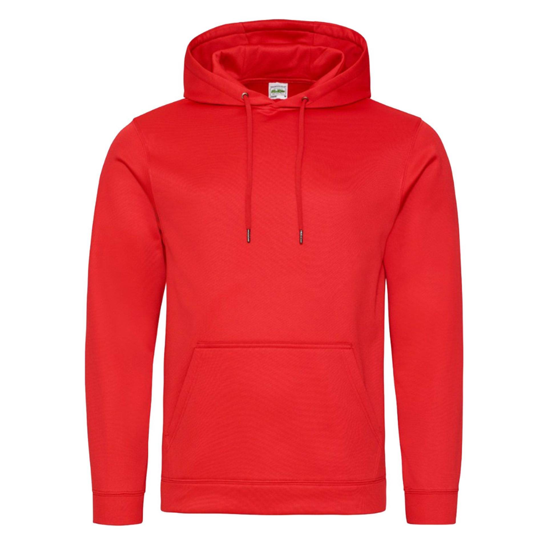 Polyester Sports Hoodie Damen Rot Bunt S von AWDis