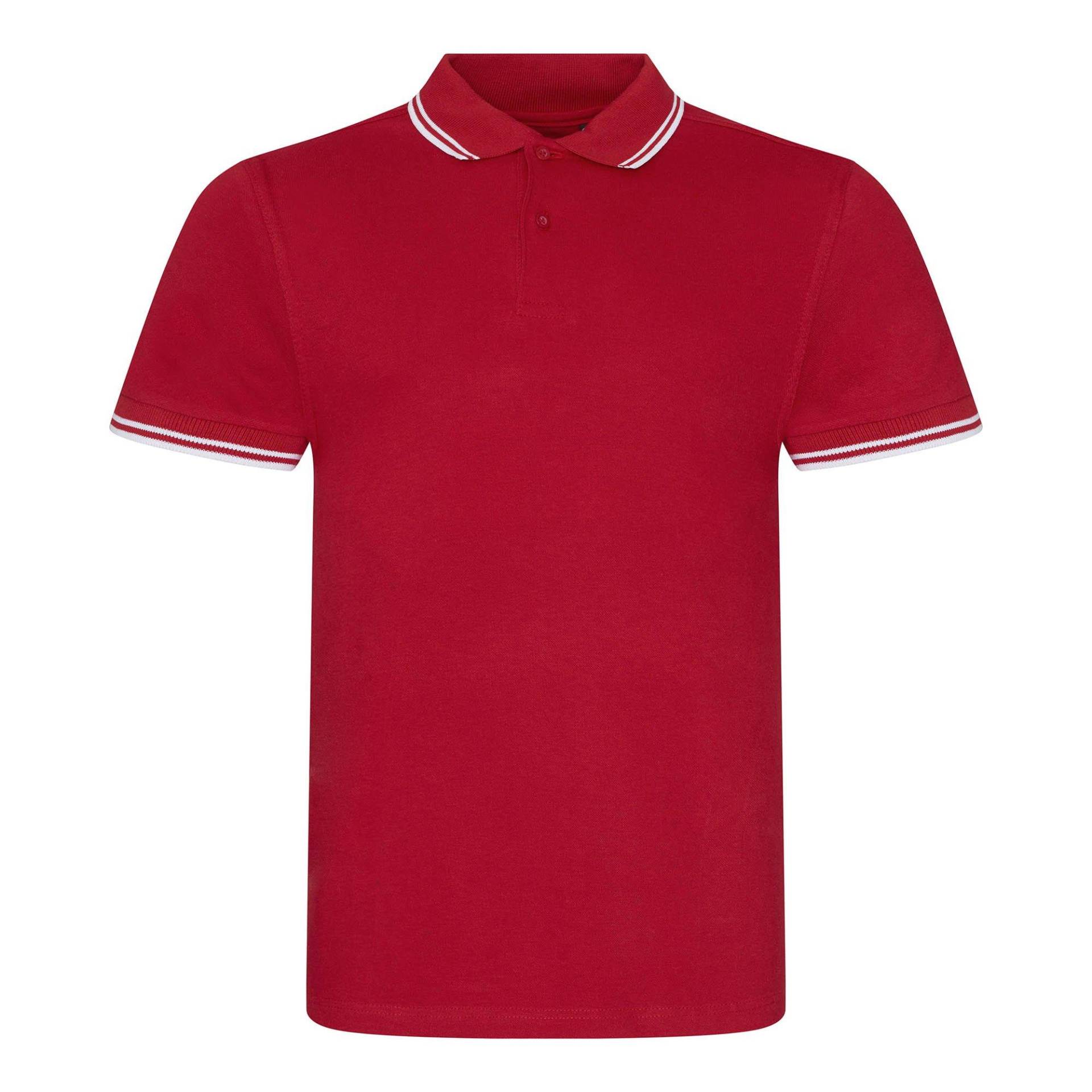 Stretch Tipped Polo Shirt Damen Rot Bunt S von AWDis