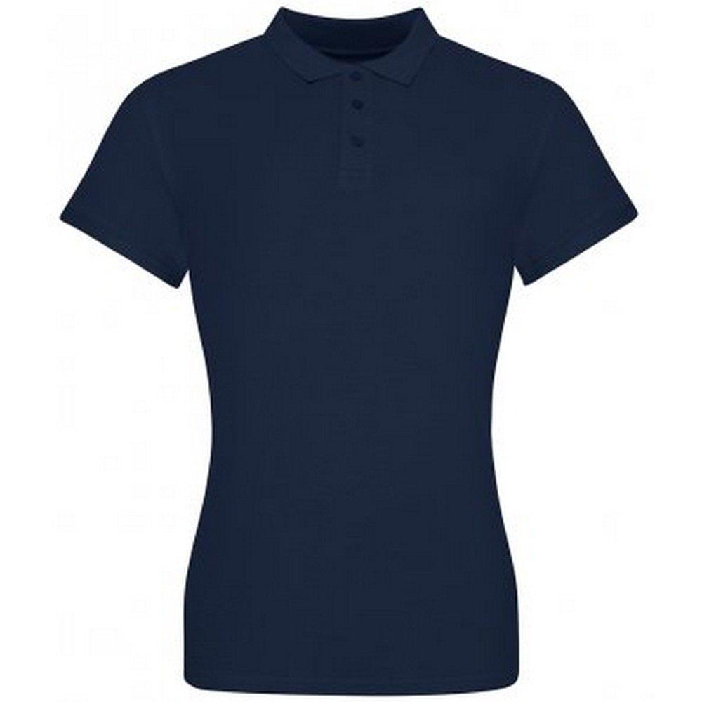 Polo Shirt Pique Damen Marine XL von AWDis