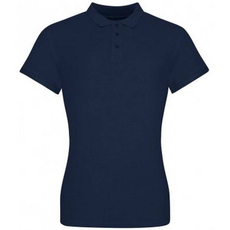 Polo Shirt Pique Damen Marine XXL von AWDis