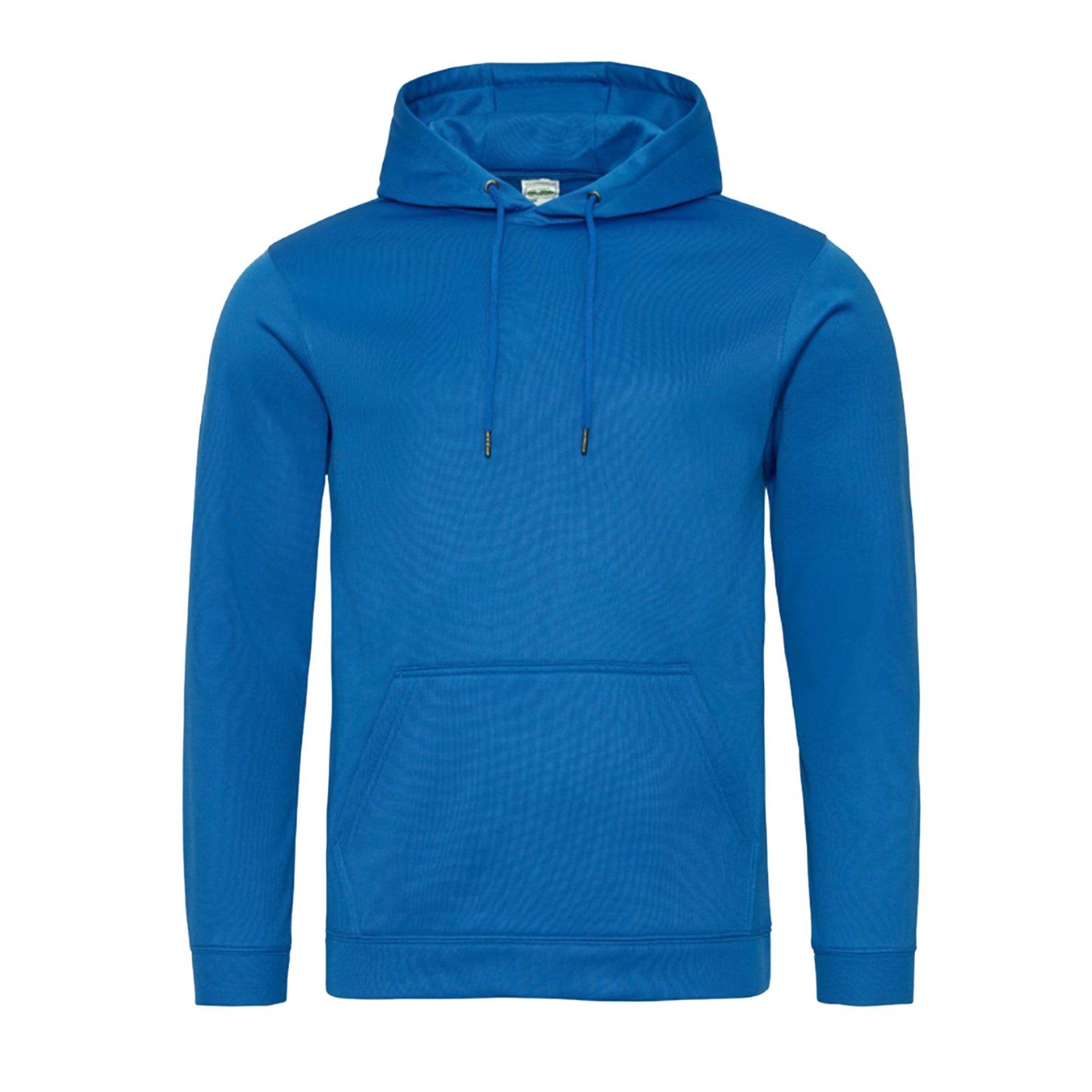 Polyester Sports Hoodie Damen Königsblau XXL von AWDis