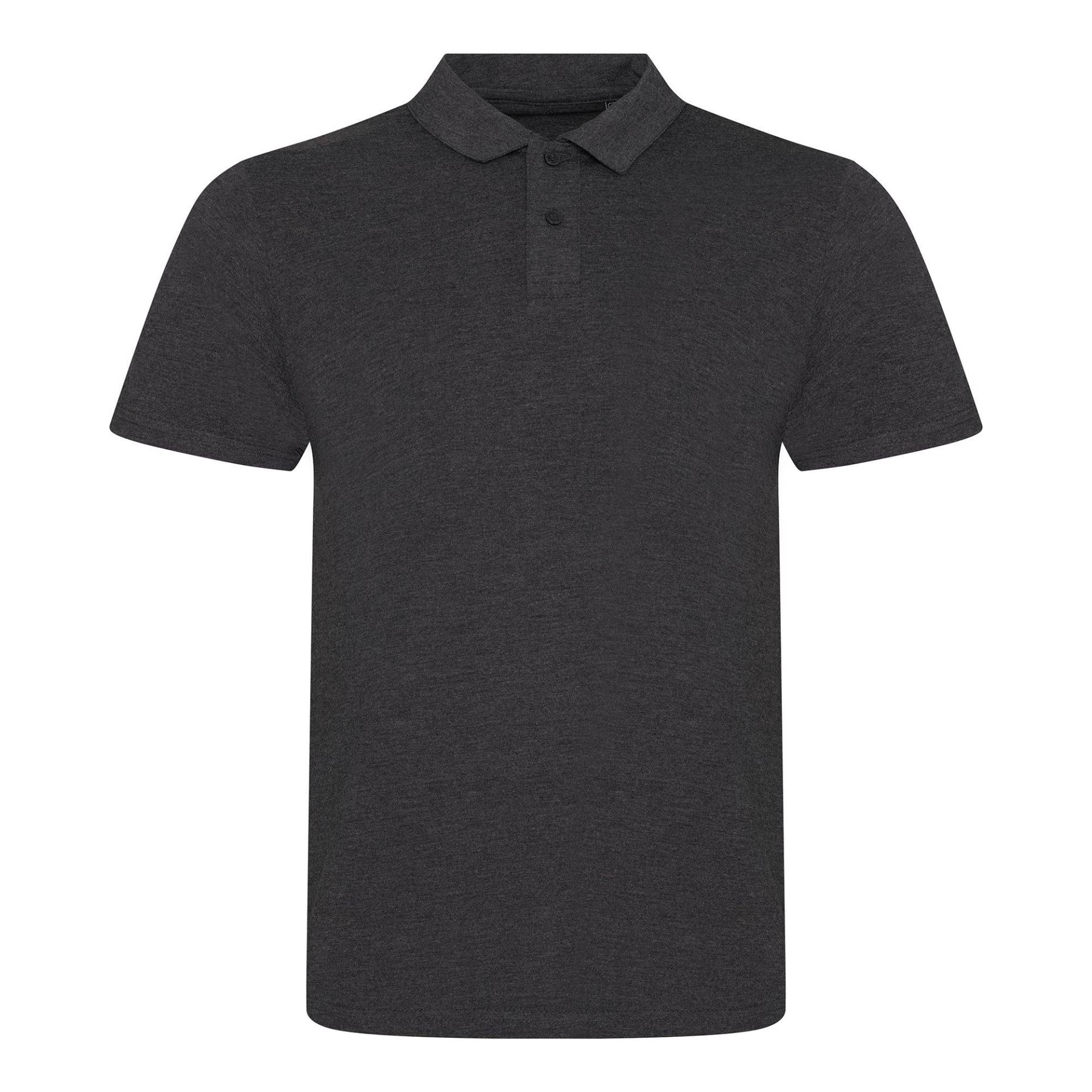 Triblend Polo Shirt Herren Charcoal Black XXL von AWDis