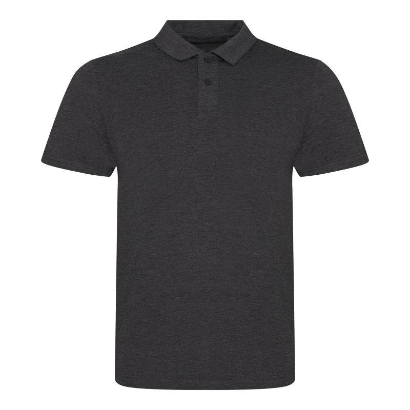 Triblend Polo Shirt Herren Charcoal Black XXL von AWDis