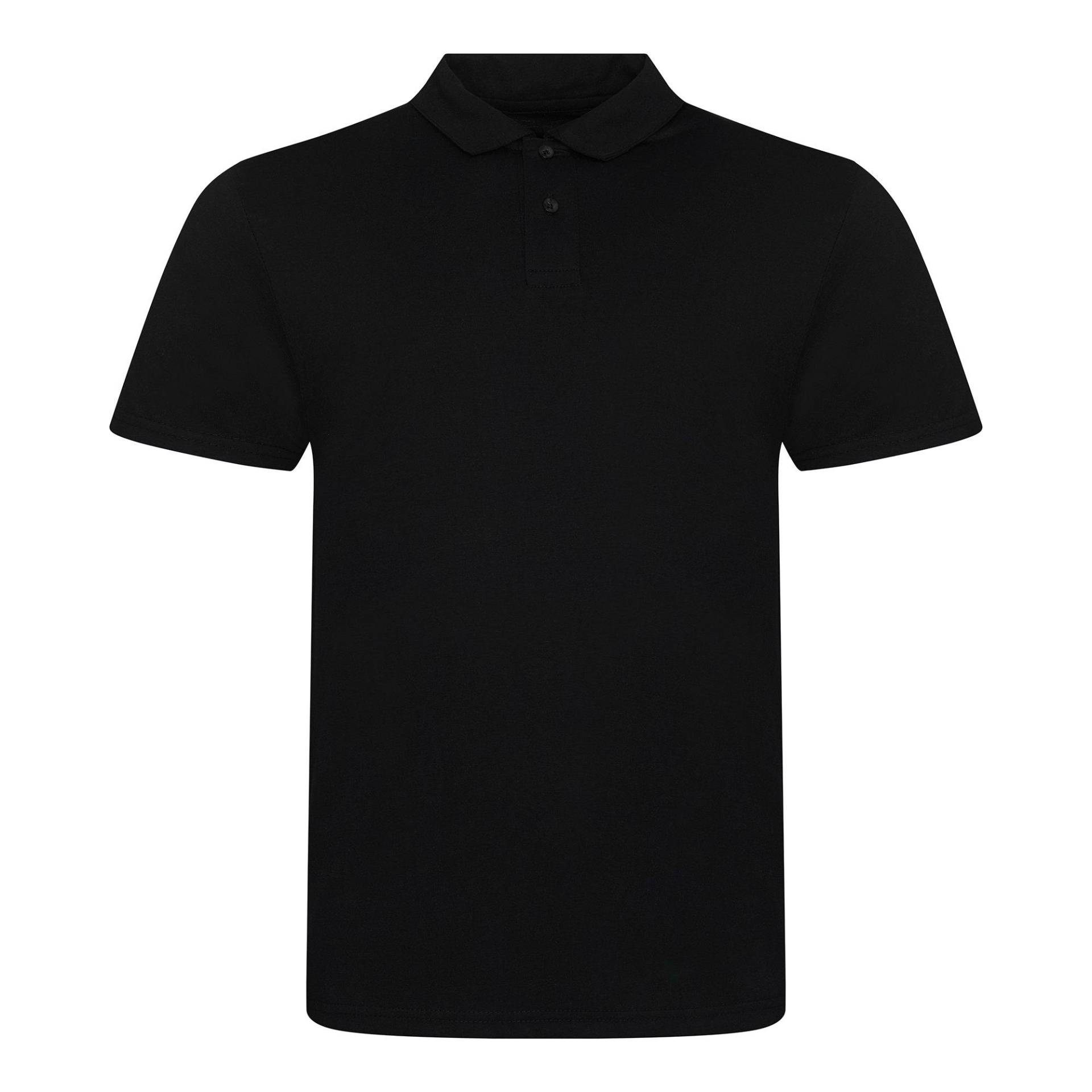 Triblend Polo Shirt Herren Schwarz S von AWDis