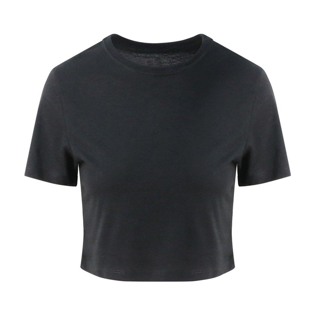 Triblend Tshirt Damen Schwarz S von AWDis