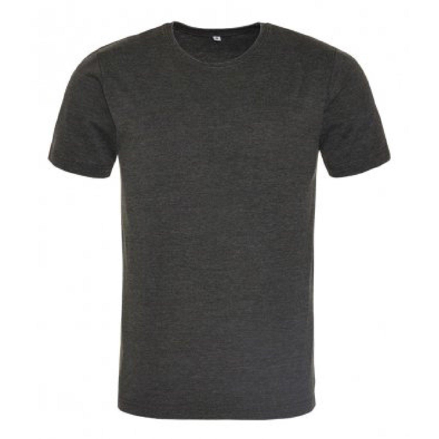 Washed Tshirt Herren Schwarz XXL von AWDis