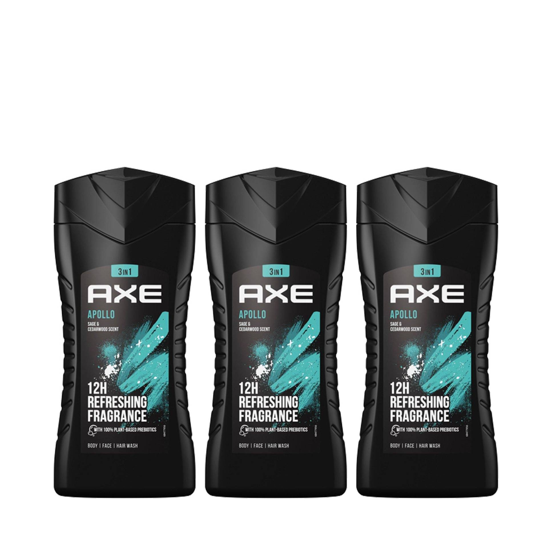 Dusch Trio Damen Apollo 3X250ML von AXE