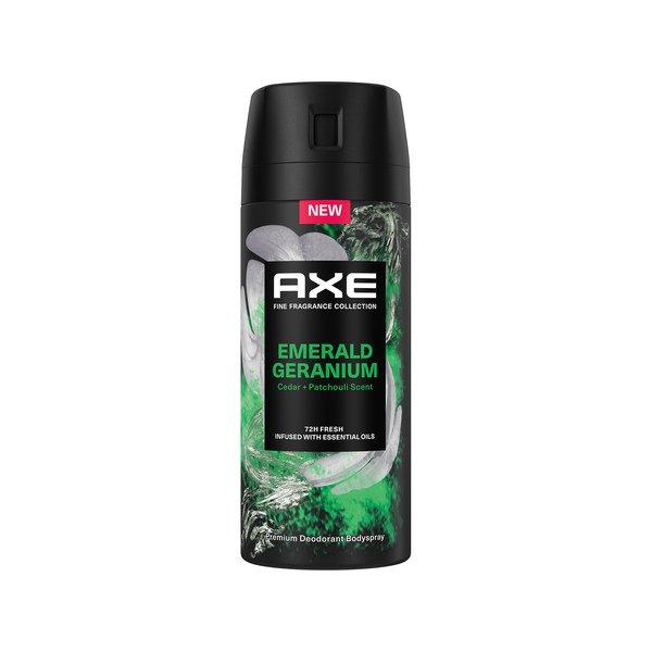 Premium Bodyspray Emerald Geranium Ohne Aluminiumsalze Unisex  150 ml von AXE