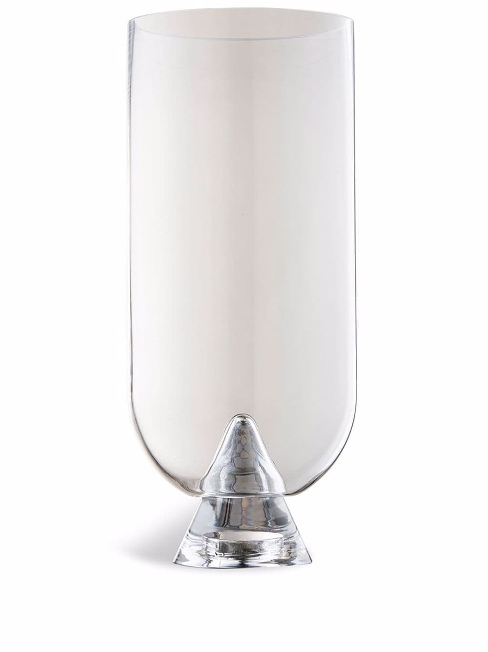 AYTM Glacies glass vase - Silver von AYTM
