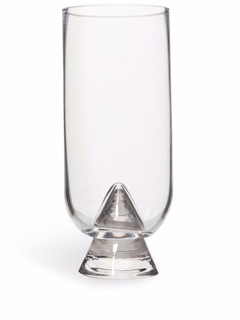 AYTM Glacies glass vase - White von AYTM