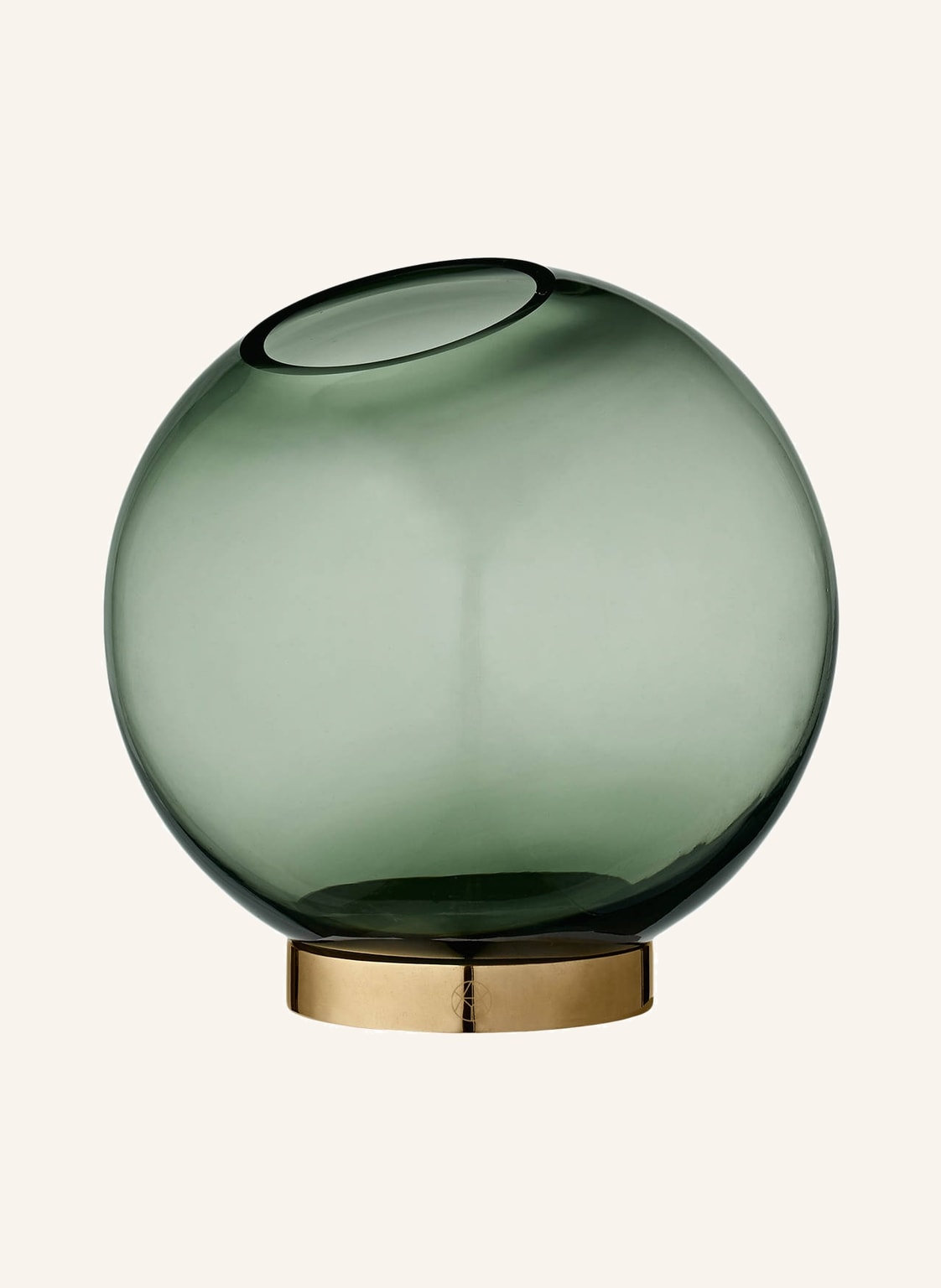 Aytm Vase Globe Medium gruen von AYTM