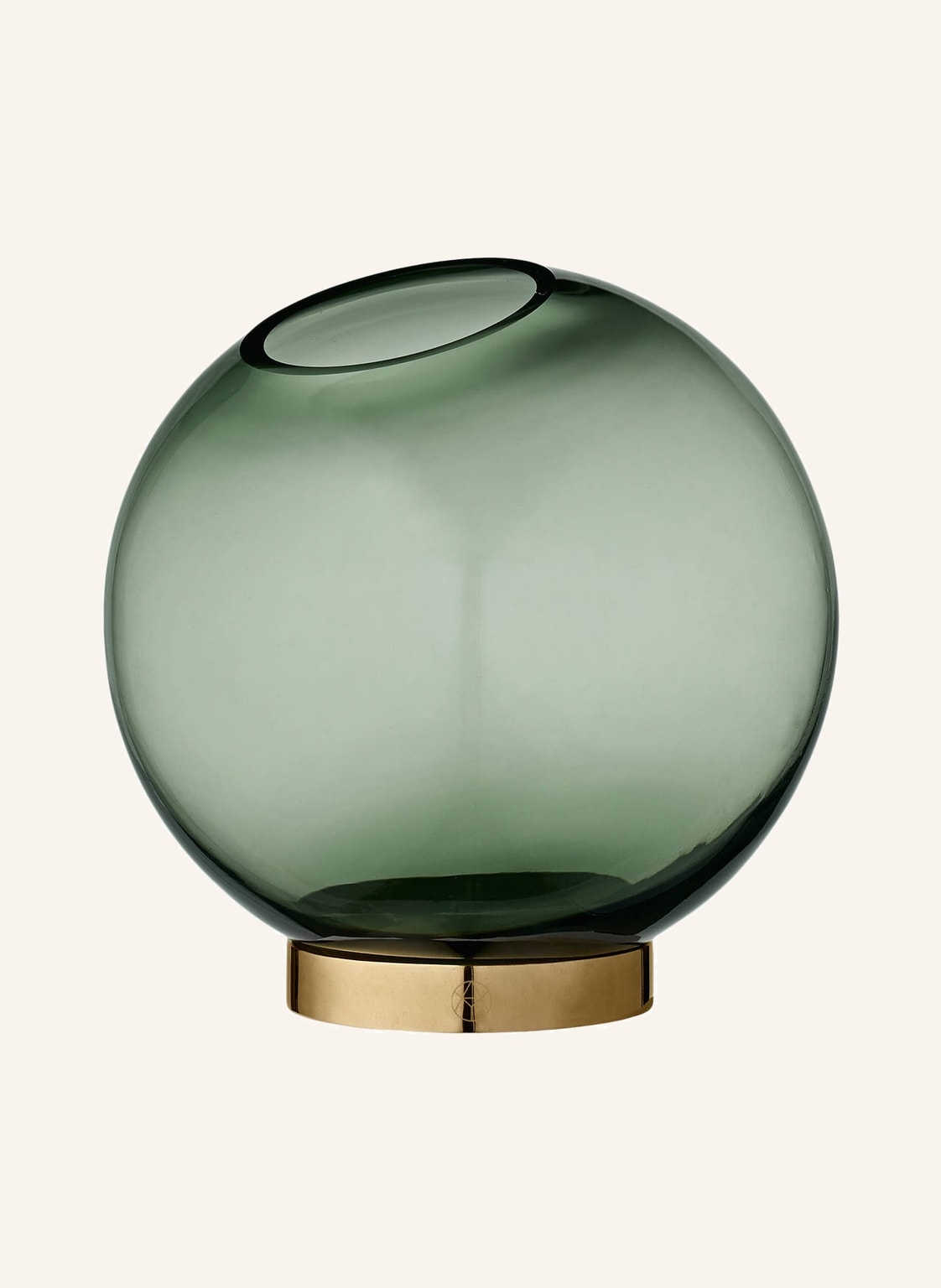Aytm Vase Globe Medium gruen Aytm Vase Globe Medium gruen von AYTM