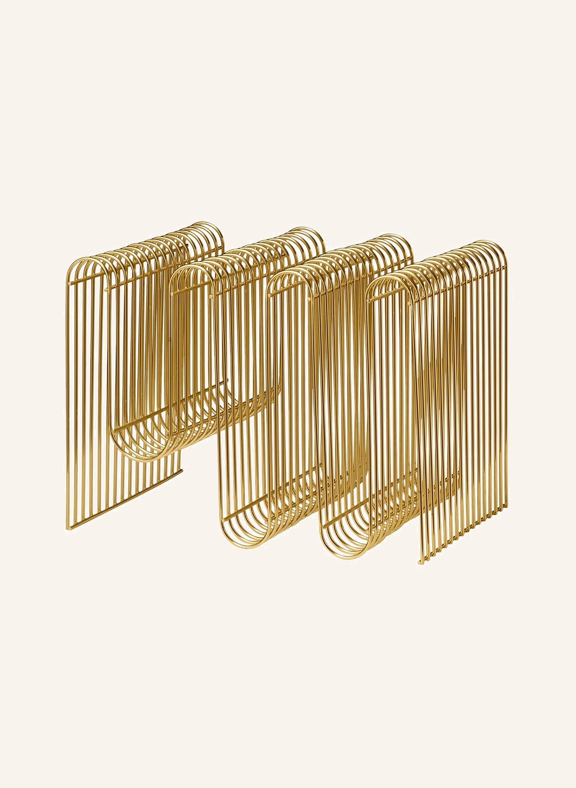 Aytm Zeitschriftenhalter Curva gold Aytm Zeitschriftenhalter Curva gold von AYTM