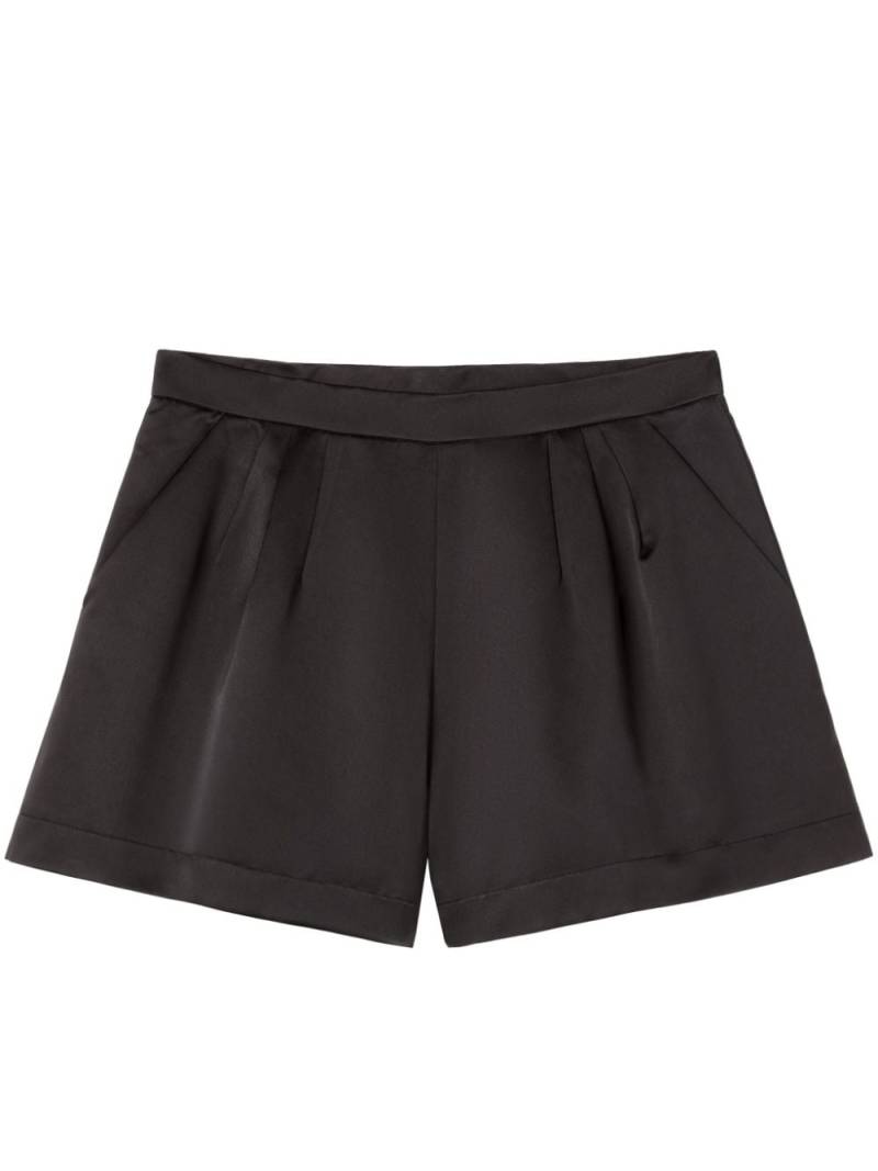 AZ FACTORY Helleborus high-waist shorts - Black von AZ FACTORY