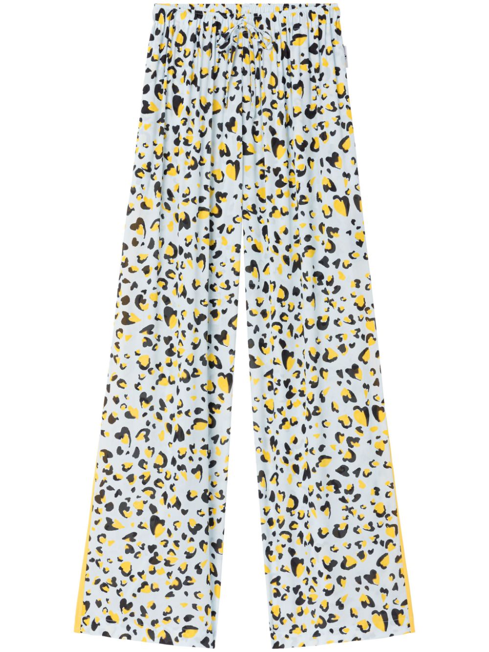 AZ FACTORY Sunrise leopard-print palazzo pants - White von AZ FACTORY