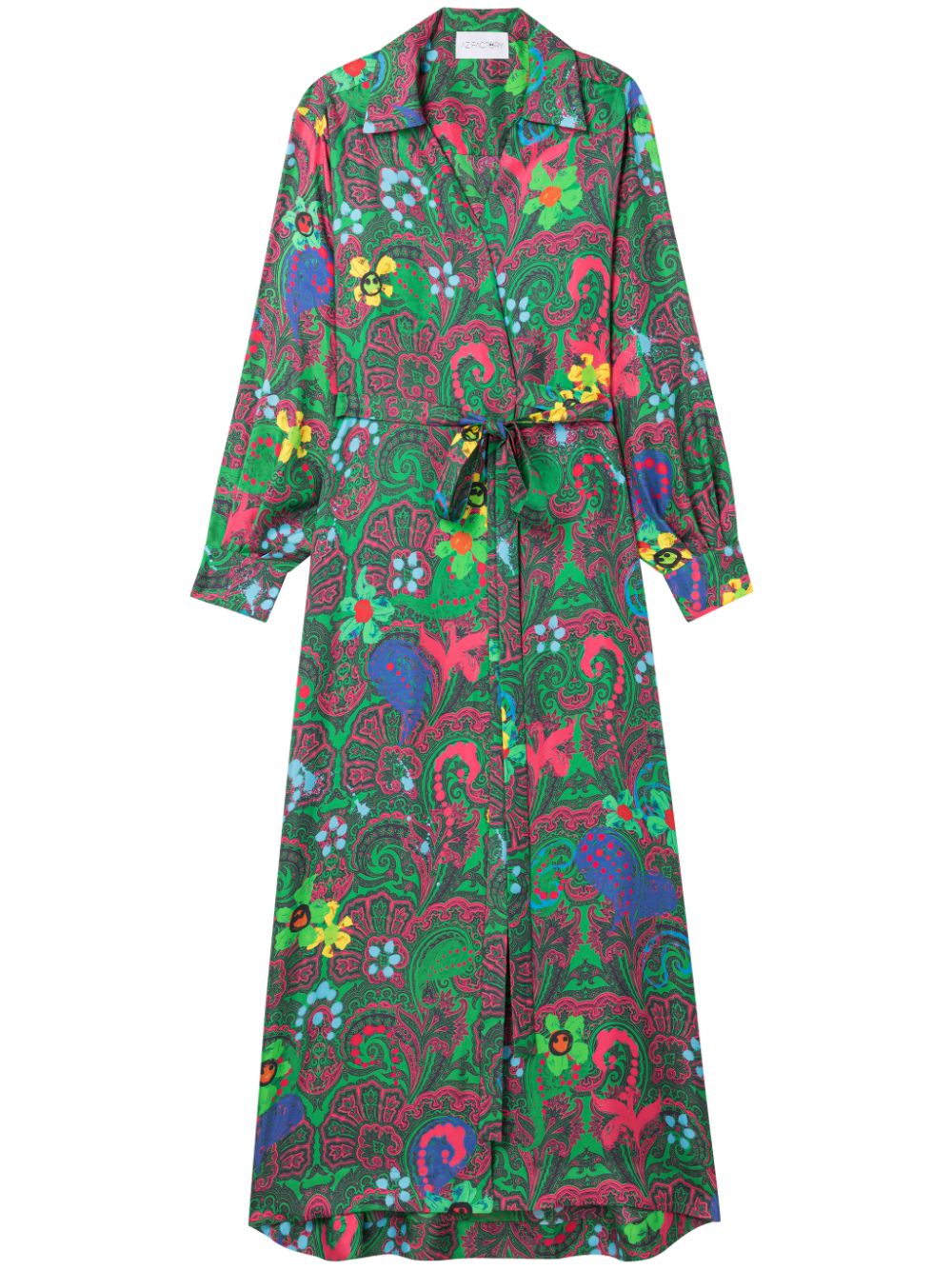 AZ FACTORY motly paisley wrapped dress - Multicolour von AZ FACTORY