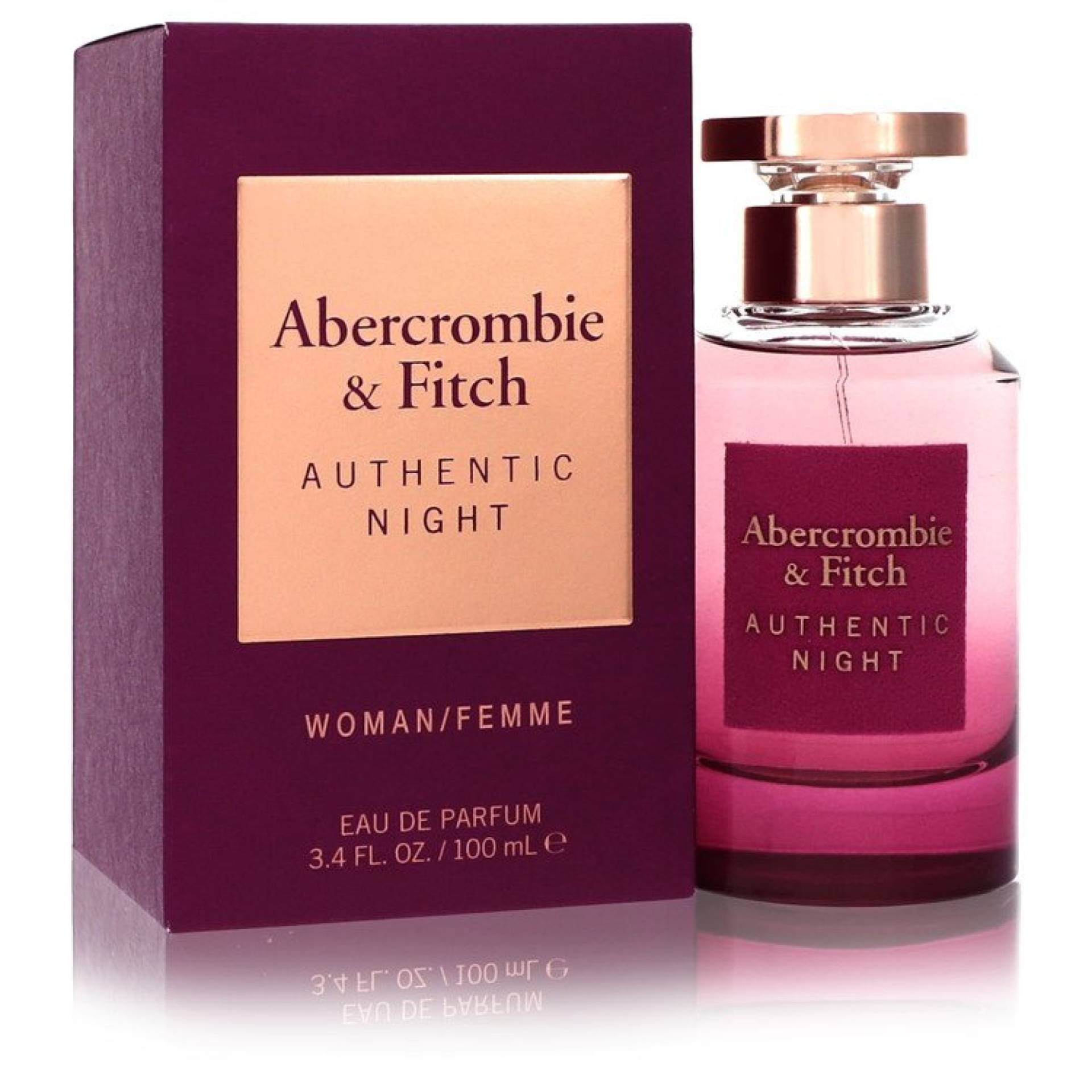 Abercrombie & Fitch Authentic Night Eau De Parfum Spray 100 ml von Abercrombie & Fitch