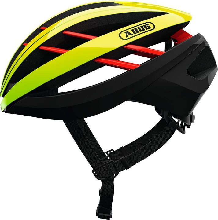 Abus Aventor Velohelm neongelb von Abus