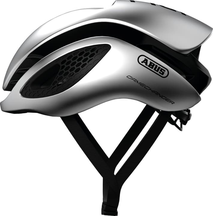 Abus GameChanger Velohelm silber von Abus