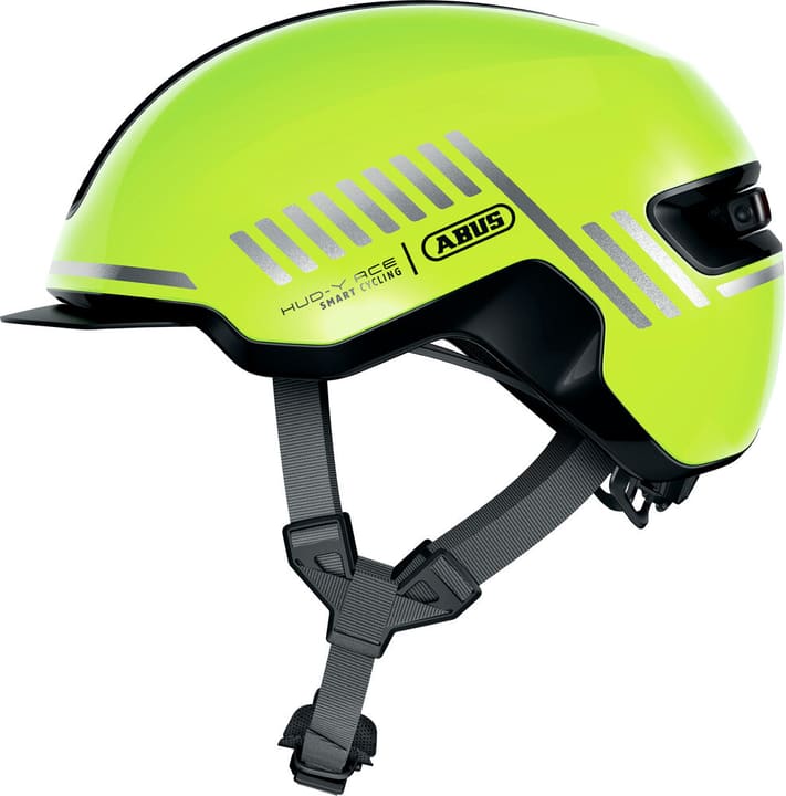 Abus Hud-Y Velohelm neongelb von Abus