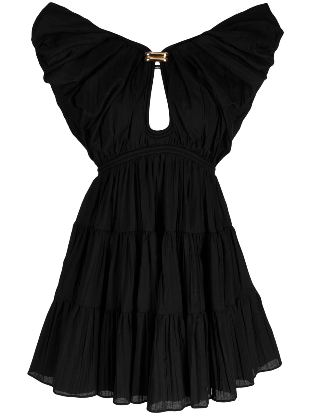 Acler Conara cut-out minidress - Black von Acler