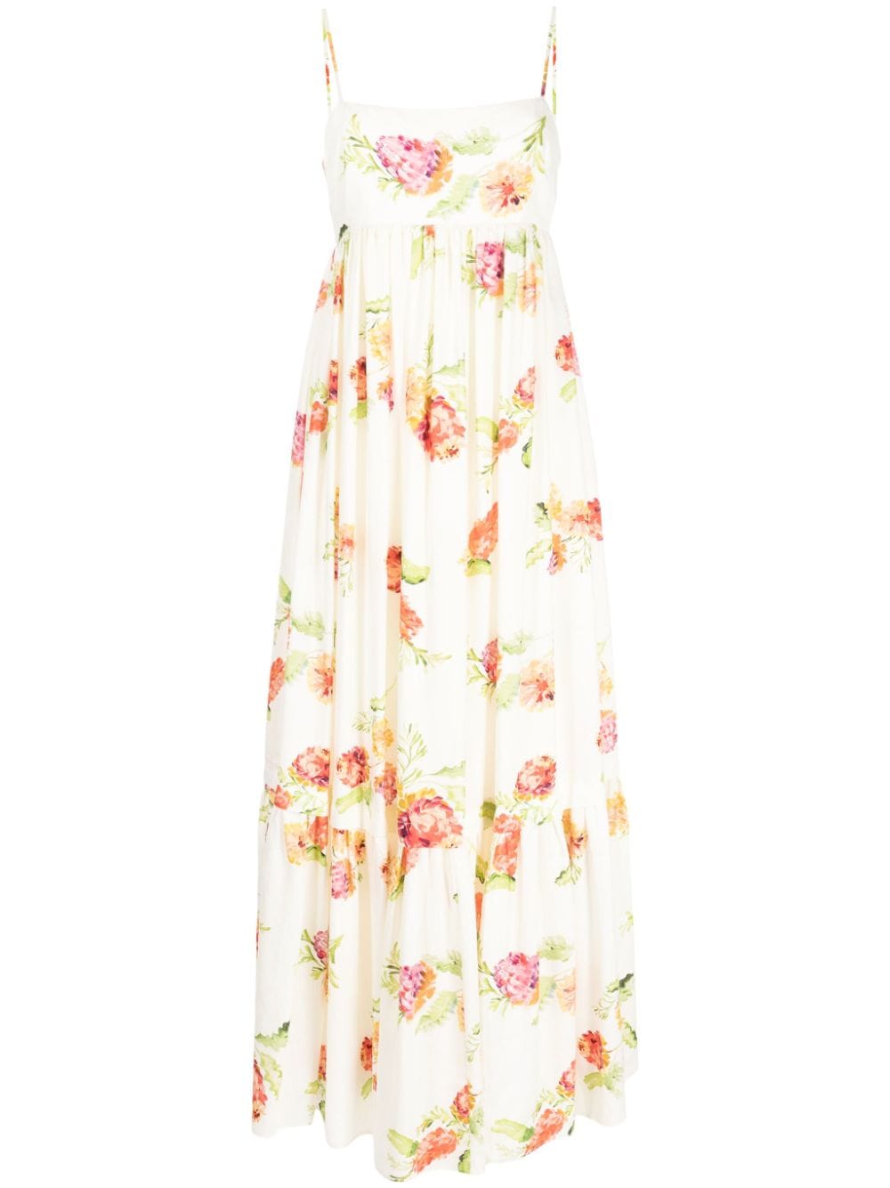 Acler Dartford floral-print maxi dress - Neutrals von Acler