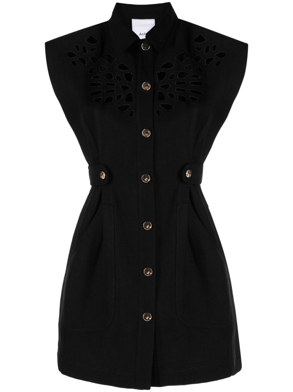 Acler Delacourt cut-out dress - Black von Acler