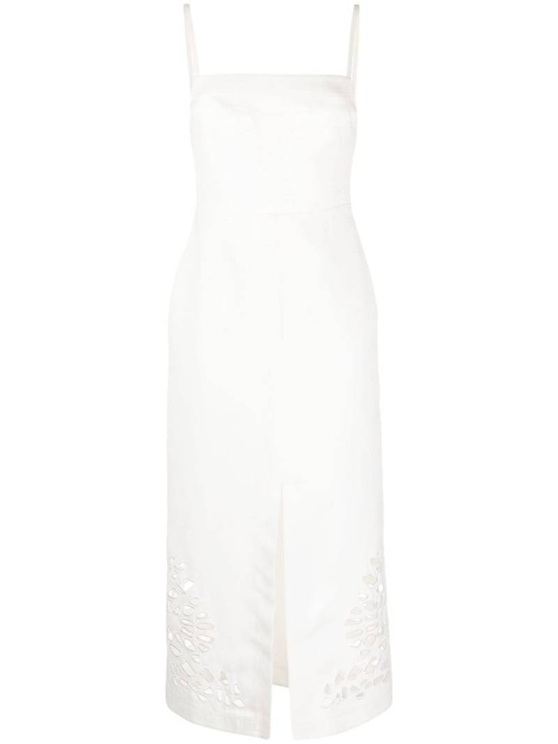 Acler Delacourt cut-out dress - White von Acler