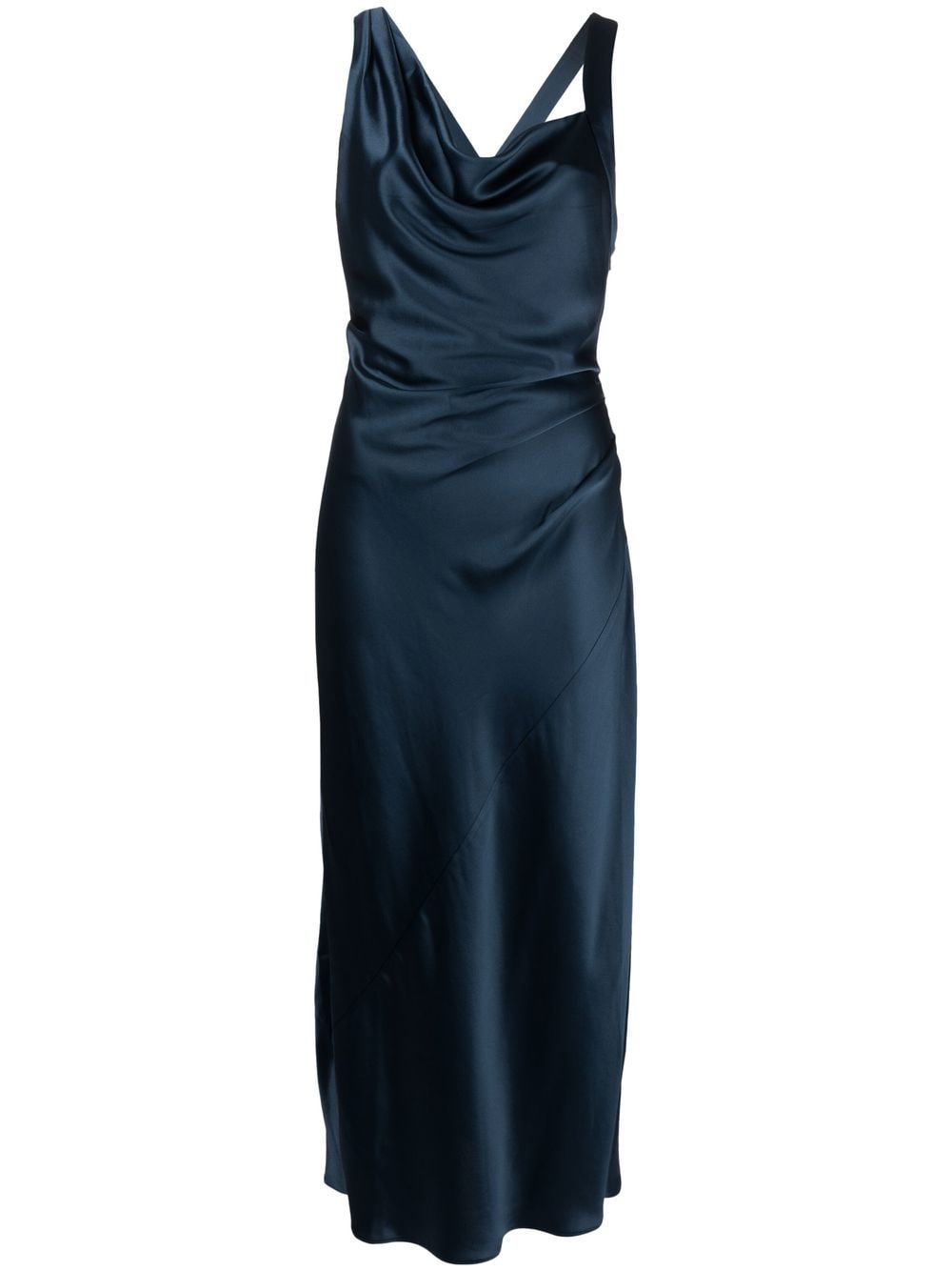 Acler Edenbridge satin midi dress - Blue von Acler