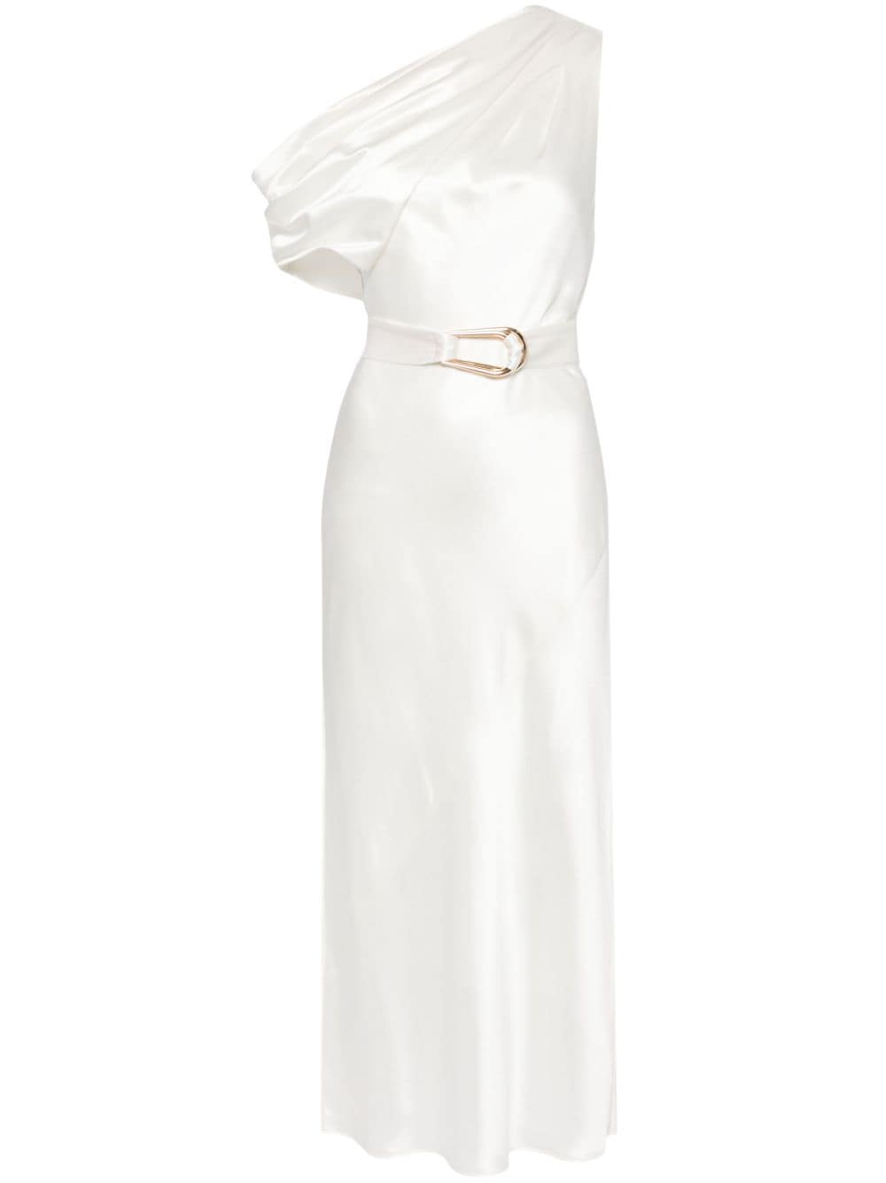 Acler Ellison off-shoulder dress - White von Acler