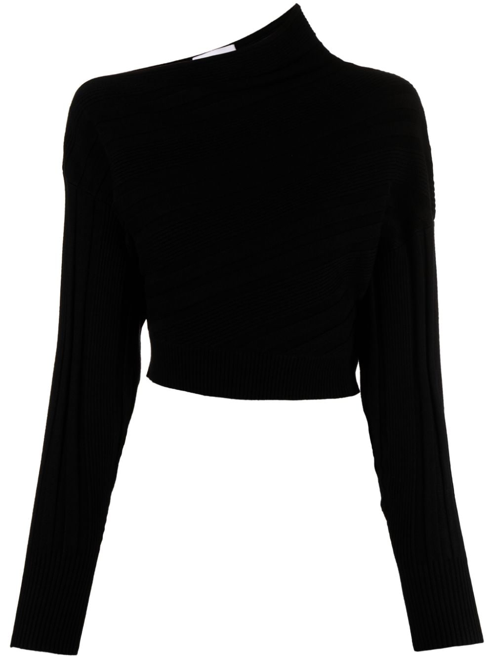 Acler Hadlow cropped jumper - Black von Acler