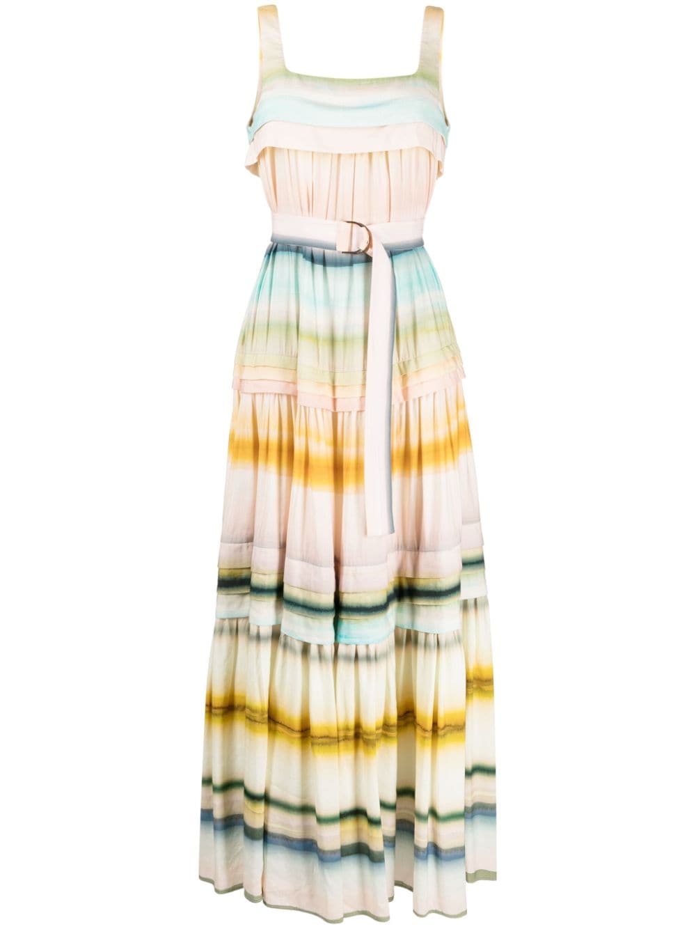 Acler Lomond stripe-pattern dress - Multicolour von Acler