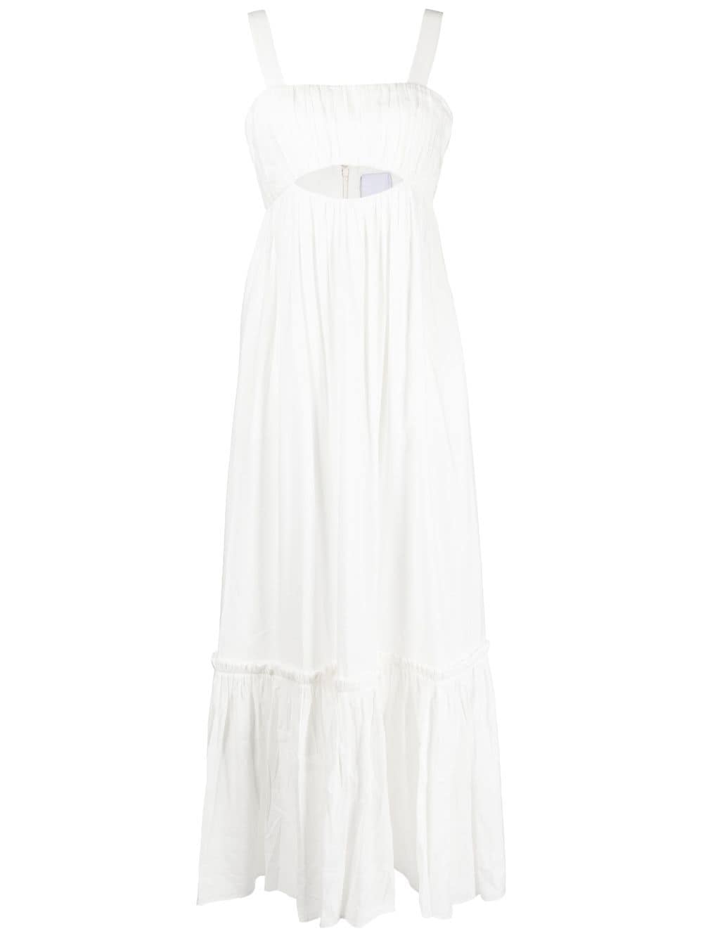 Acler Luddenham cut-out dress - White von Acler
