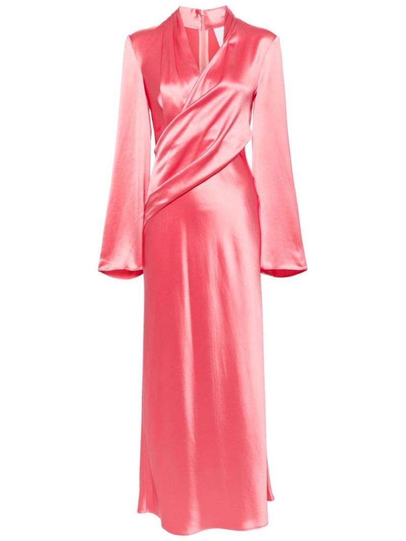 Acler Picadilly satin dress - Pink von Acler