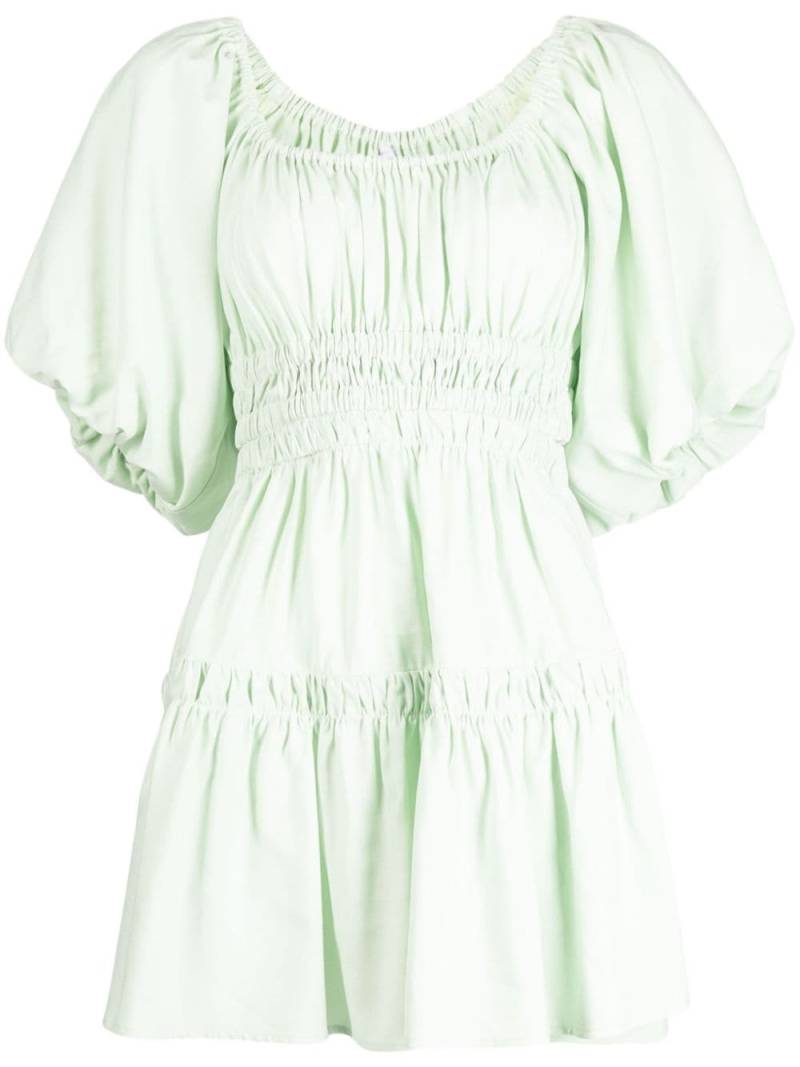 Acler Rangewood ruffle-detailing dress - Green von Acler