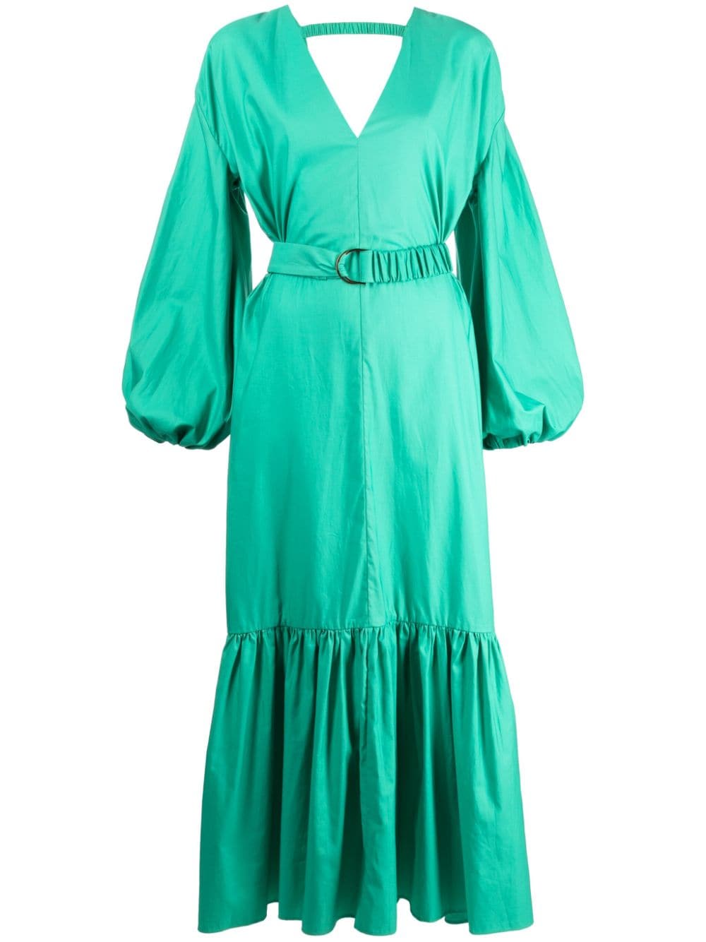 Acler Springer belted maxi dress - Green von Acler