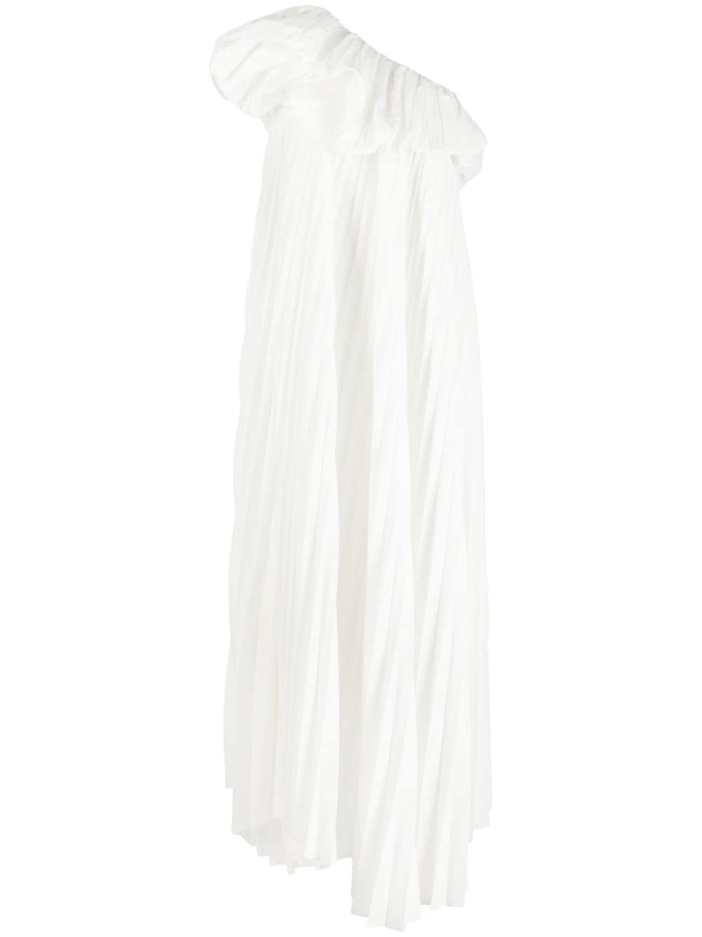 Acler Varley flared dress - White von Acler