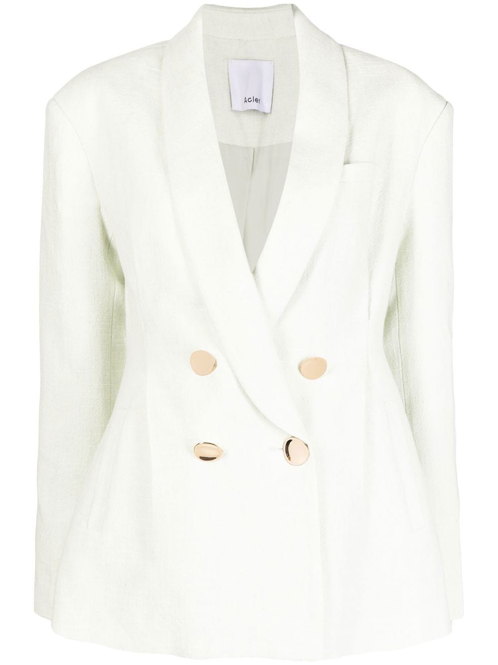 Acler double-breasted blazer - Green von Acler