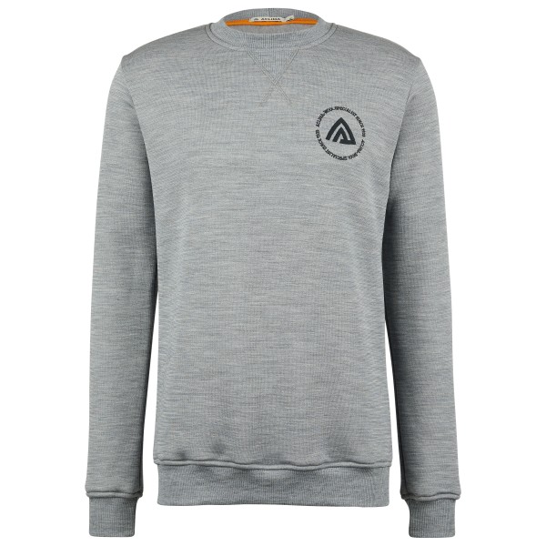 Aclima - Fleecewool Crew Neck - Merinopullover Gr L grau von Aclima