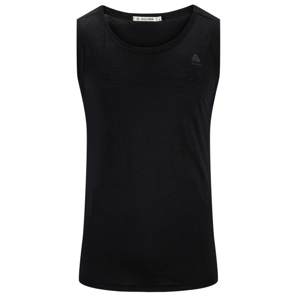 Aclima - LightWool 140 Singlet V2 - Merinoshirt Gr XXL schwarz von Aclima