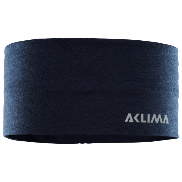 Aclima - Lightwool Headband - Stirnband Gr L blau von Aclima
